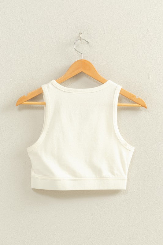 CROPPED TANK TOP