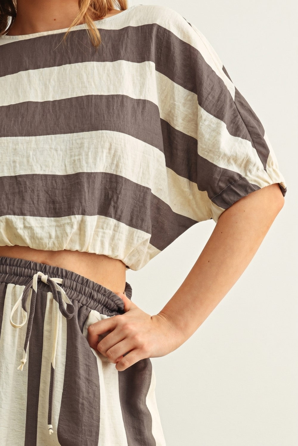 THE ARLO TOP | NEW COLOR | BROWN