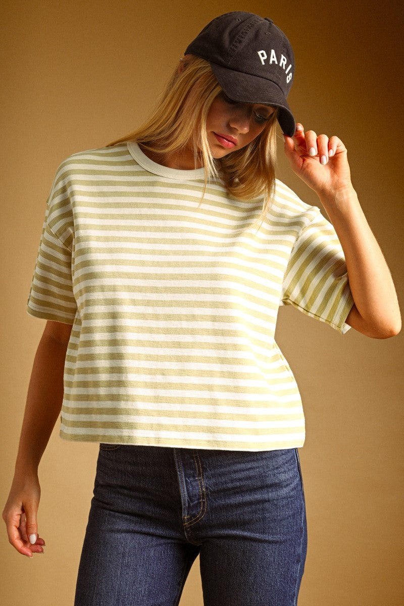 THE EVERYDAY STRIPED TEE