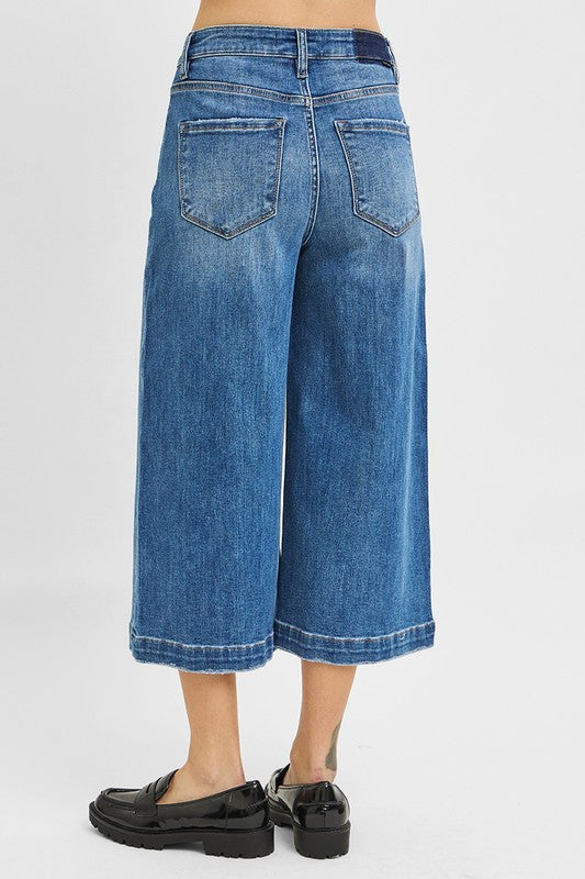 RISEN JEANS | WIDE CULOTTES JEANS