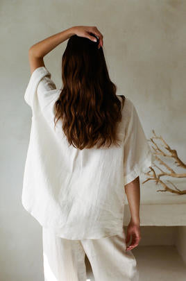 PREMIUM LINE | THE LORETTA LINEN SHIRT