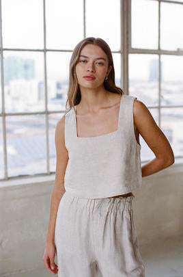 PREMIUM LINE | THE LINEN CHRISTAL TOP | RESTOCKED