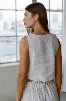 PREMIUM LINE | THE LINEN CHRISTAL TOP | RESTOCKED