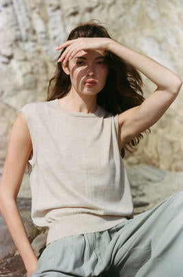 PREMIUM LINE | 100% CASHMERE RELAXED TOP