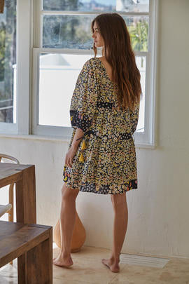 BY TOGETHER | MEET ME AT MIDNIGHT FLORAL DRESS