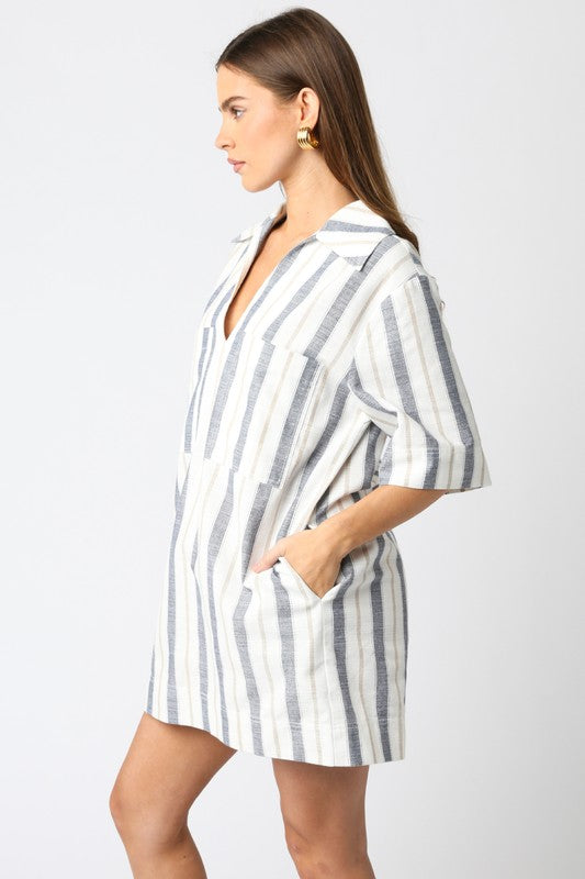 THE ABBEY LINEN DRESS