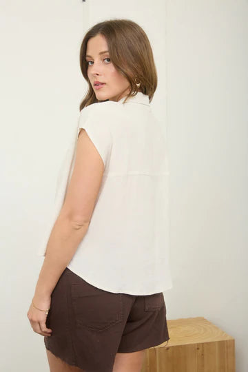 THE COLLARED BUTTON DOWN