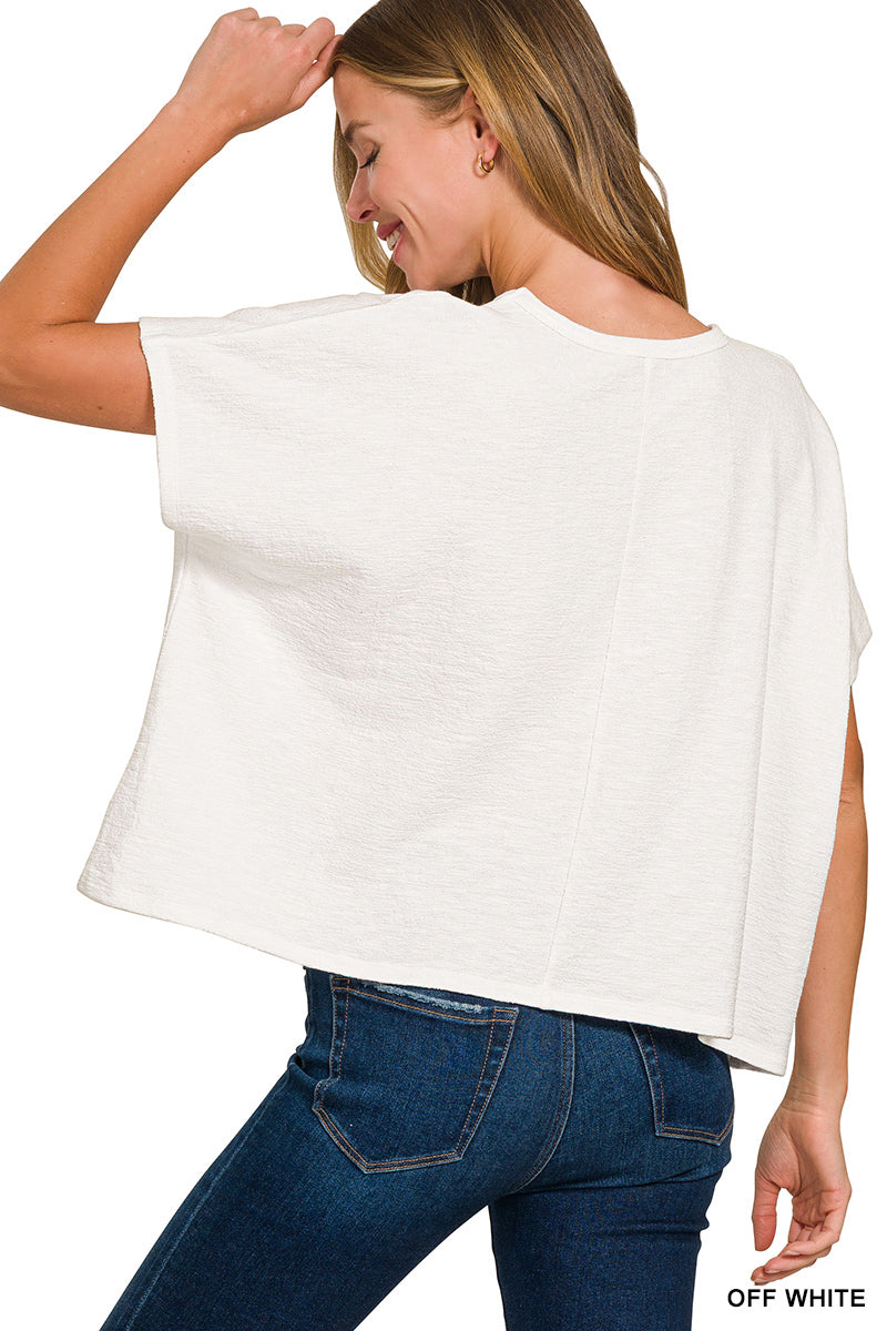 COTTON OVERSIZE TEE