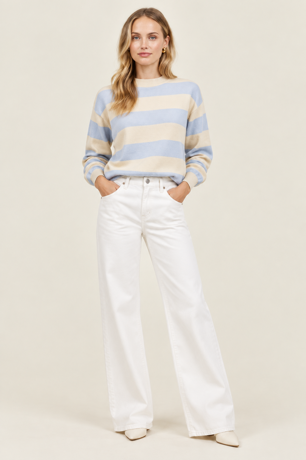 THE FRANCINE STRIPED SWEATER
