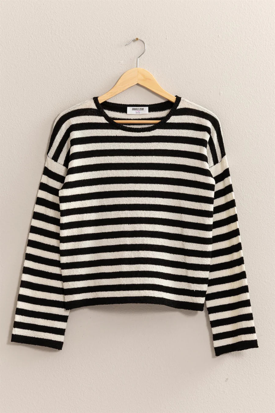 STRIPED CREWNECK SWEATER