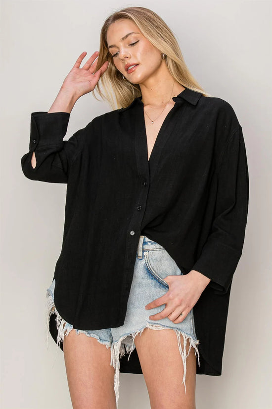 SLEEVE LINEN SHIRT | BEST SELLER