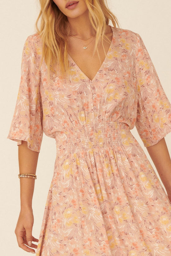Load image into Gallery viewer, FLORAL PRINT MIMI DRESS
