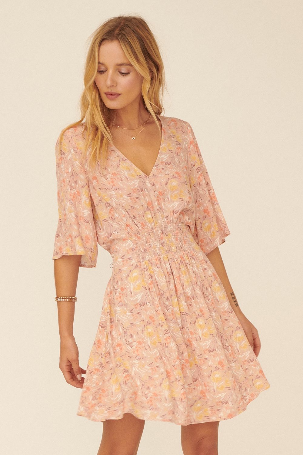 FLORAL PRINT MIMI DRESS