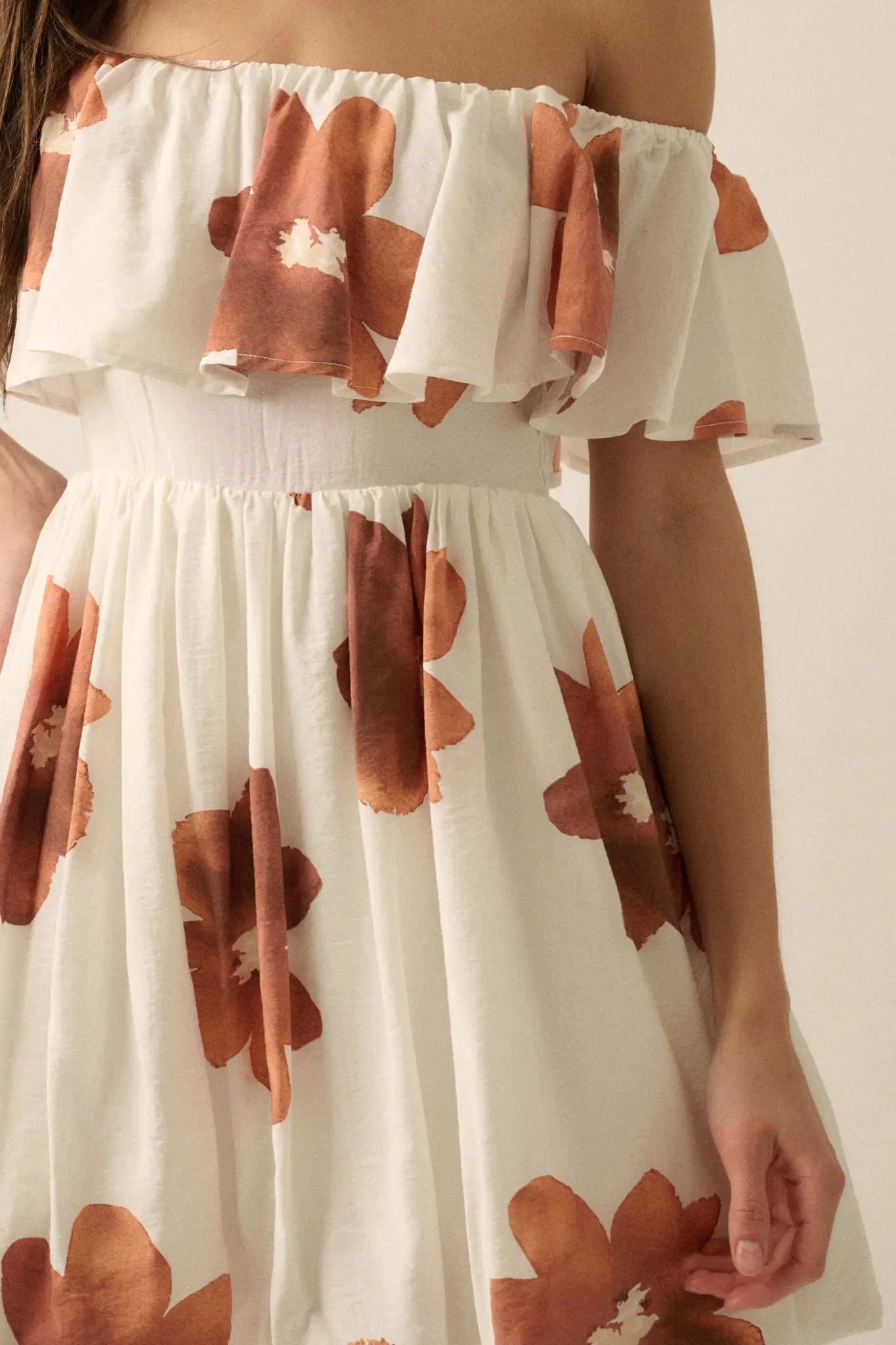 THE FLOUNCE MINI DRESS