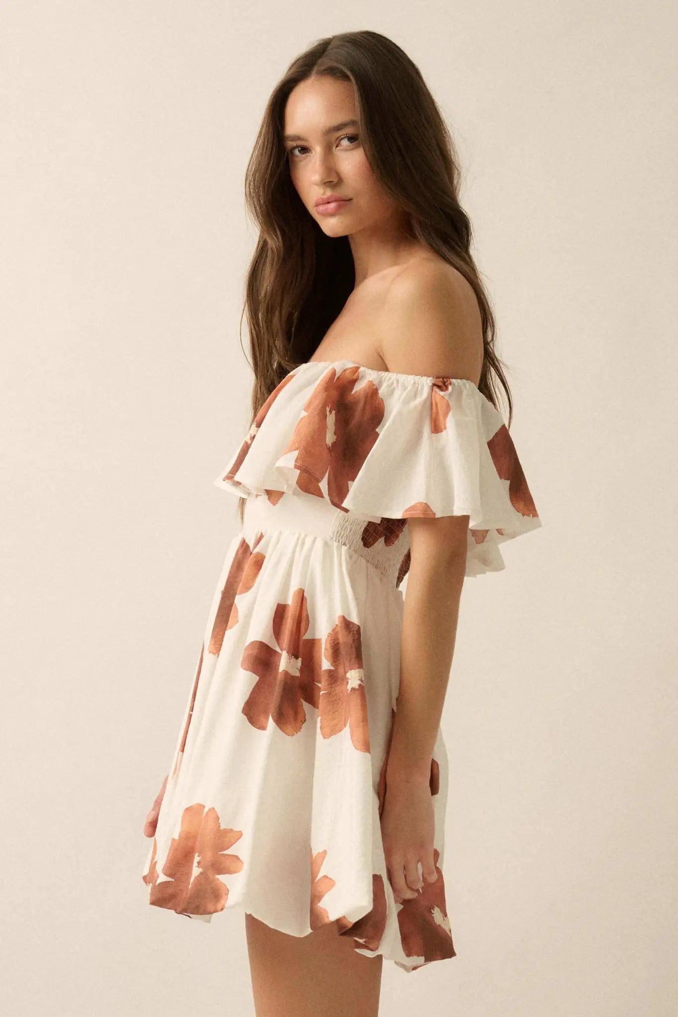 THE FLOUNCE MINI DRESS