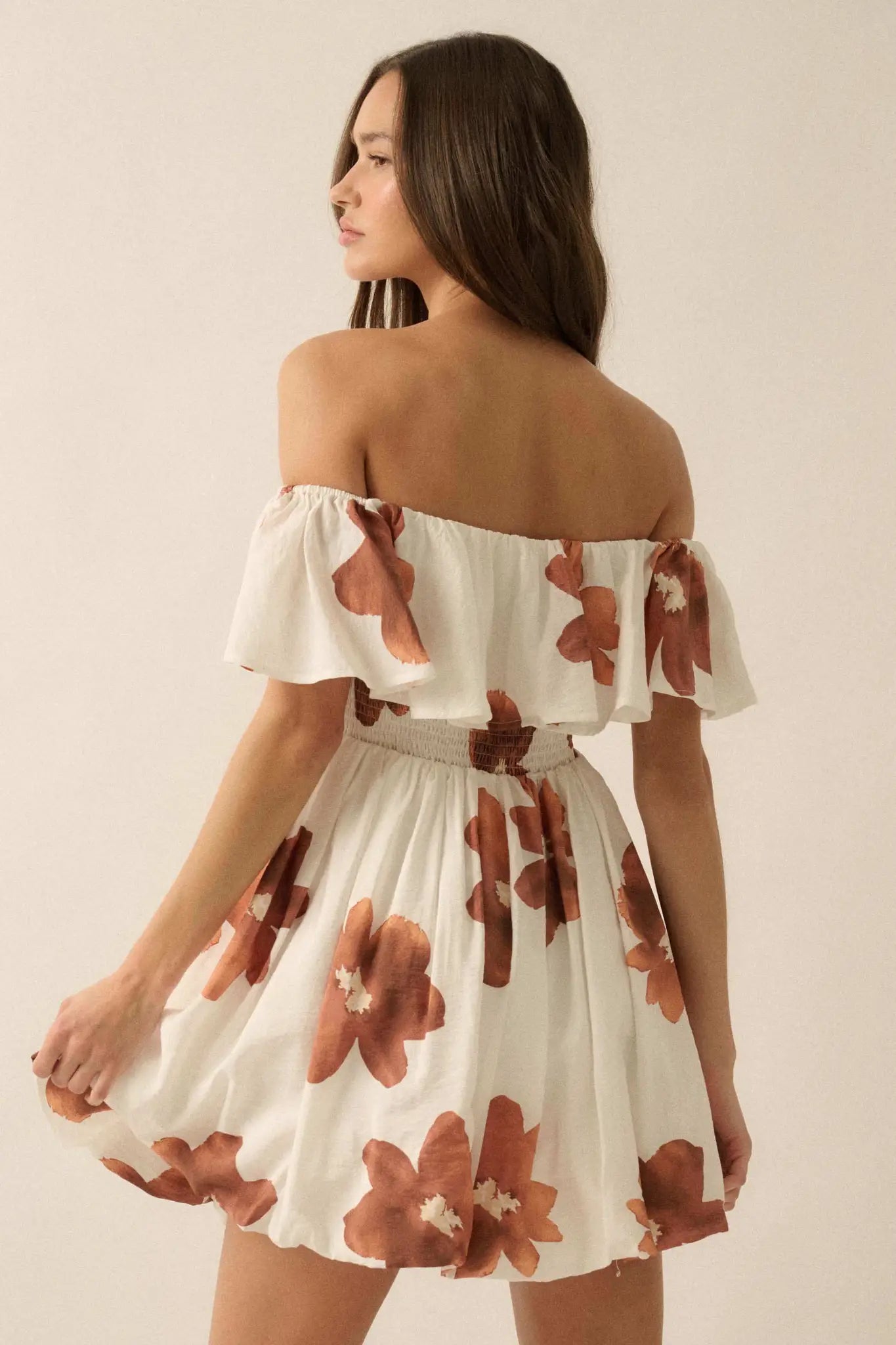 THE FLOUNCE MINI DRESS