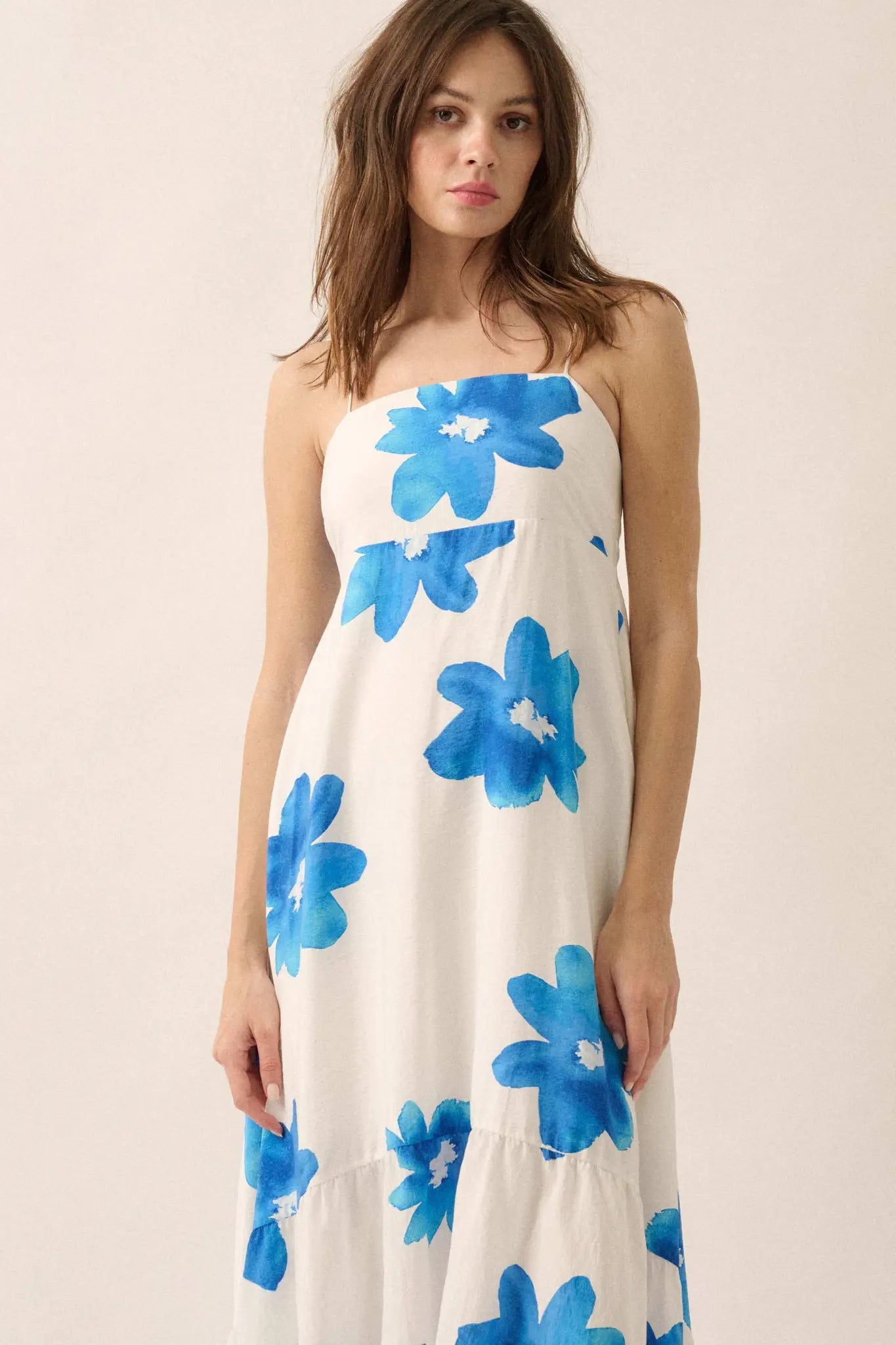 THE AZURE BLOOM DRESS