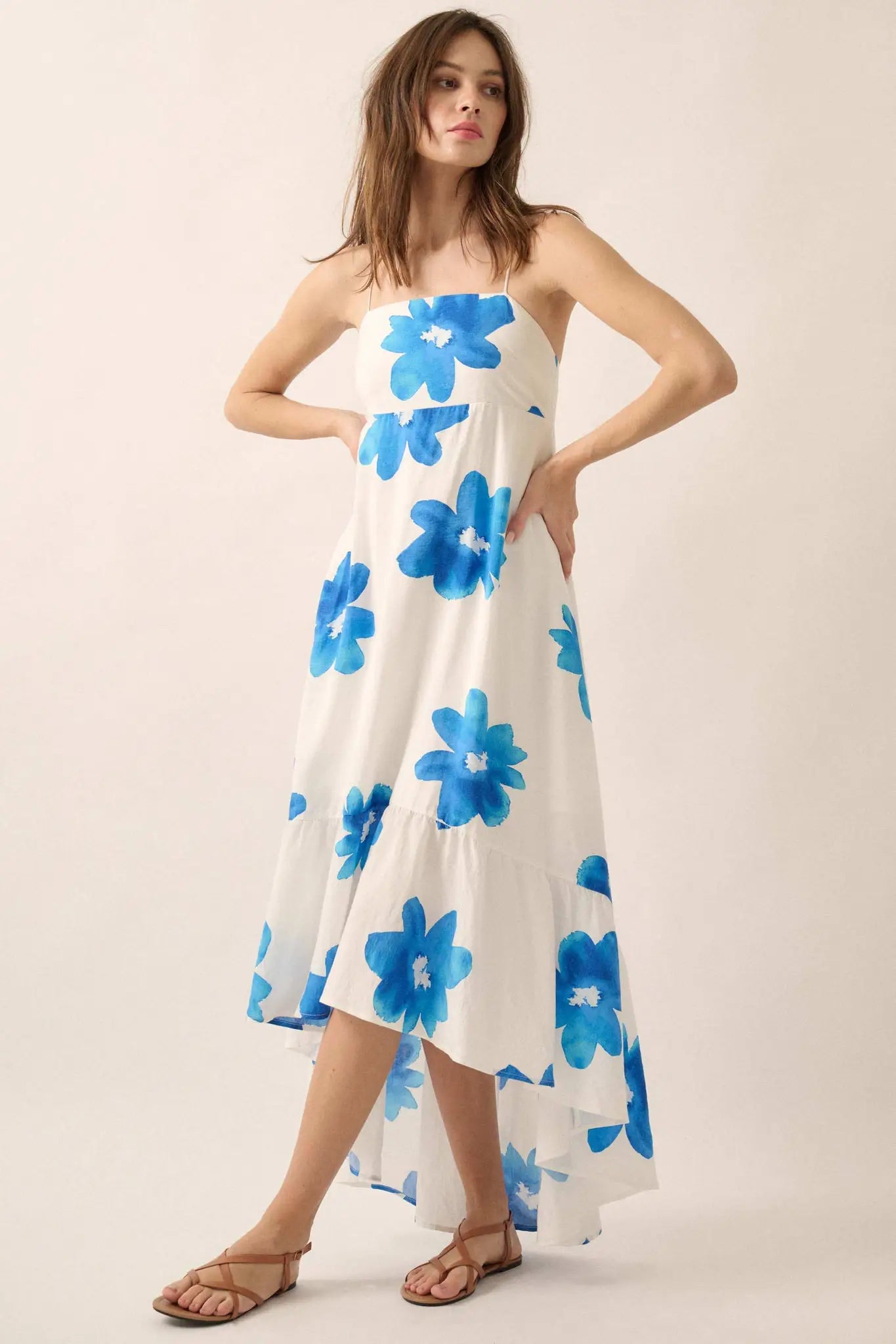 THE AZURE BLOOM DRESS