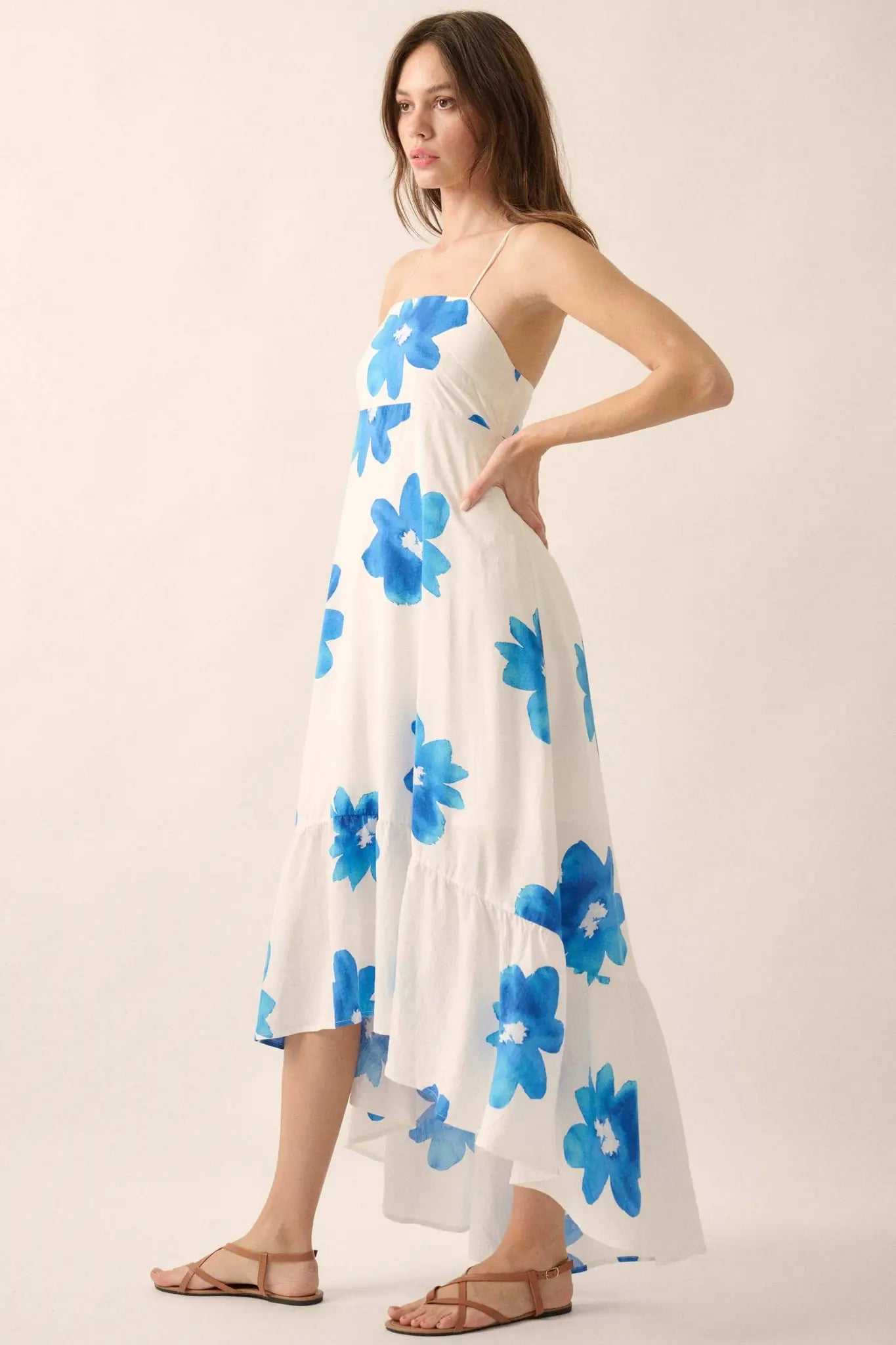 THE AZURE BLOOM DRESS