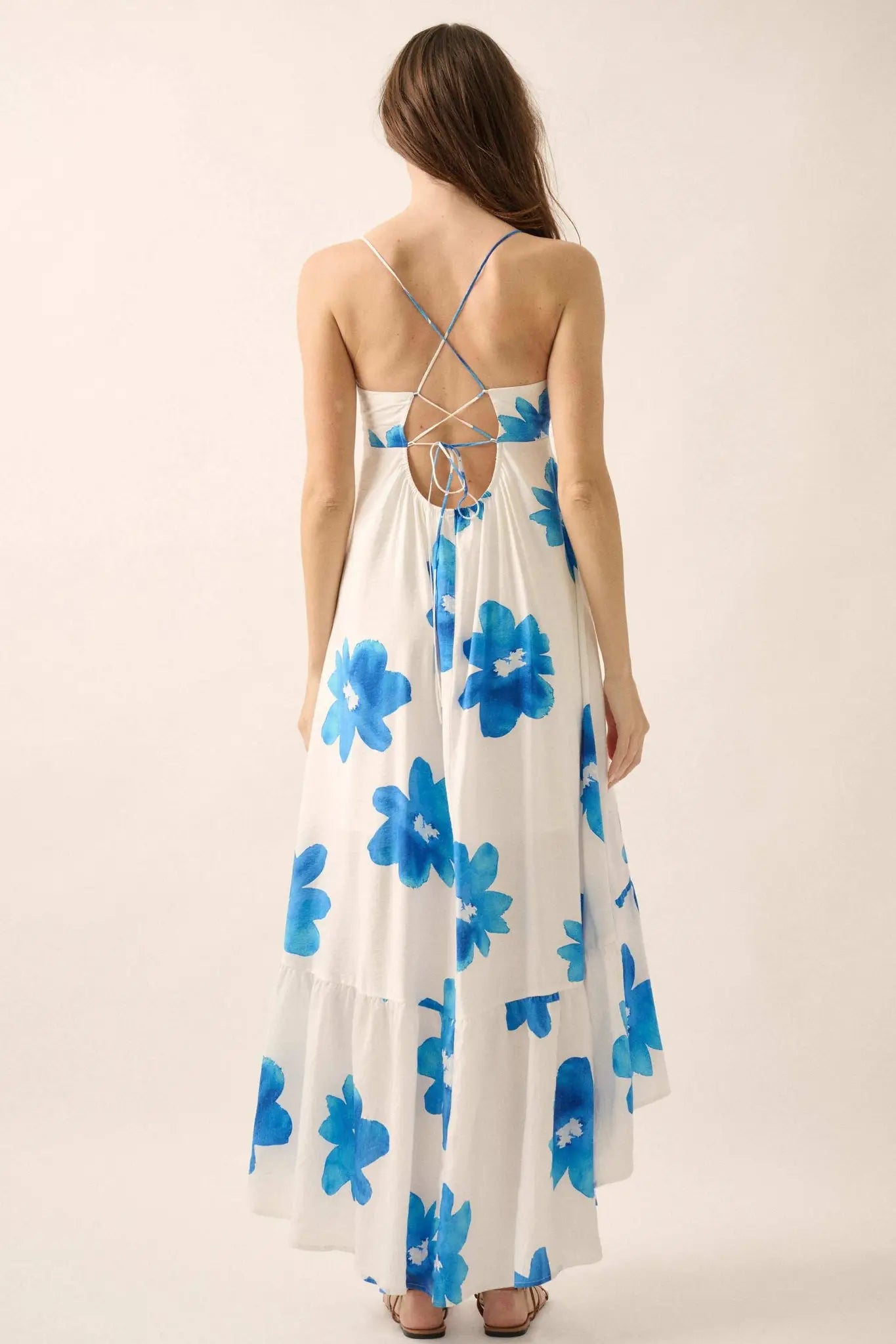 THE AZURE BLOOM DRESS