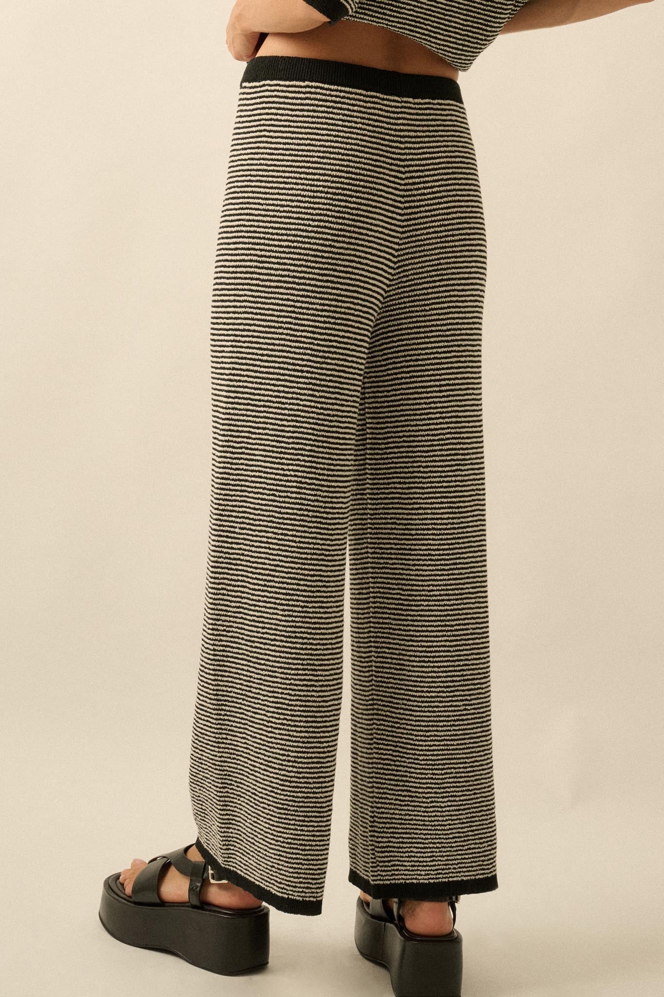 THE AYDEN STRIPED KNIT SET