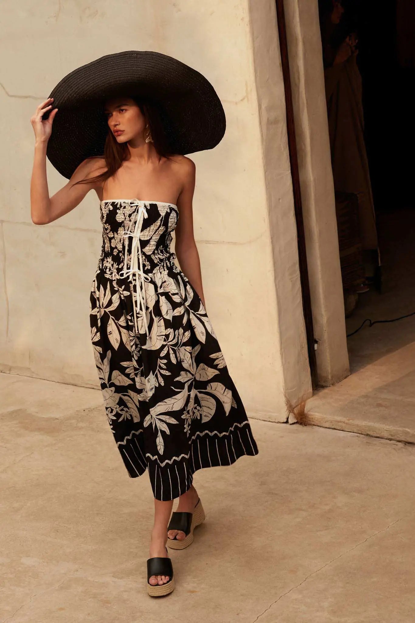 THE PALM SPRINGS MIDI DRESS