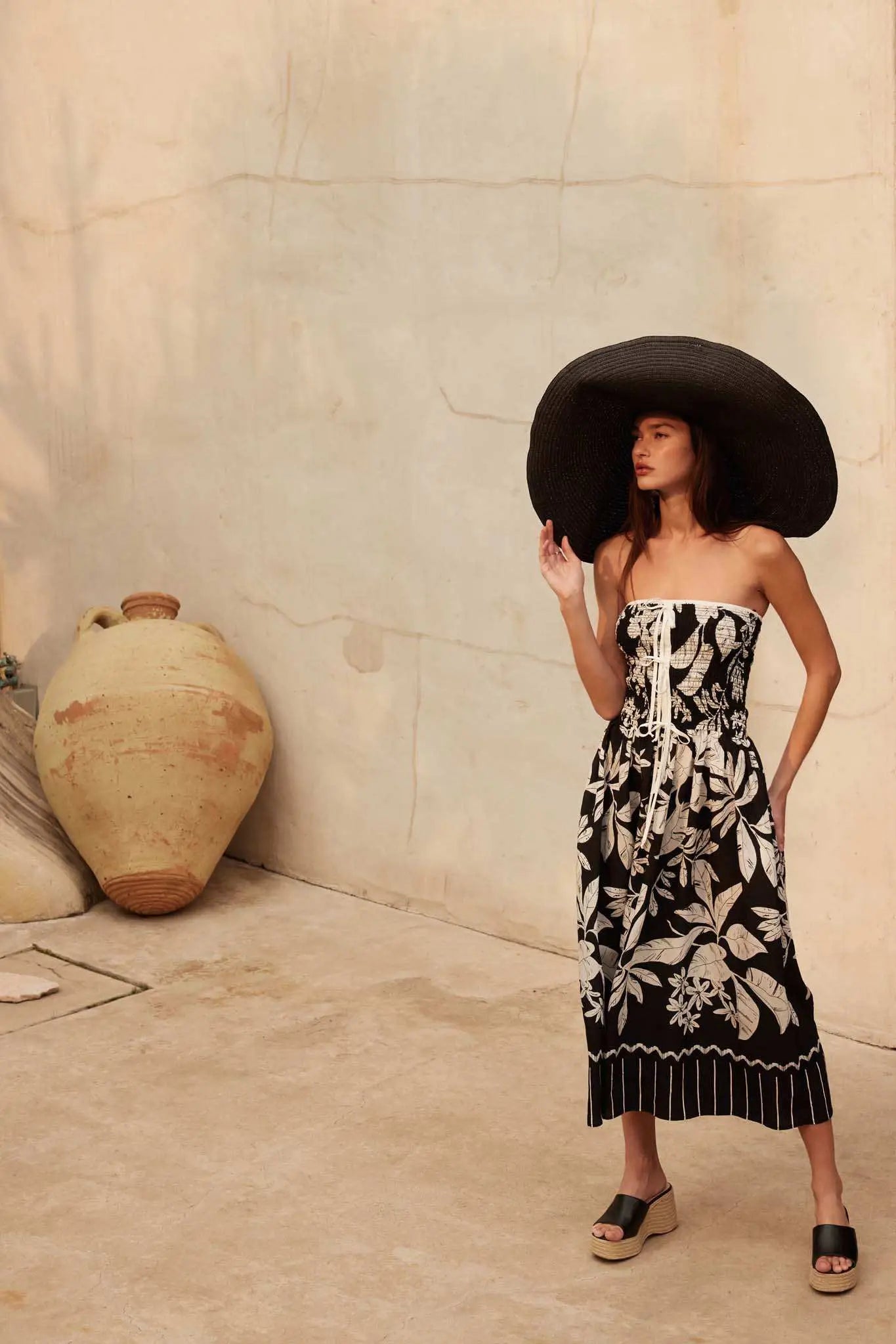THE PALM SPRINGS MIDI DRESS