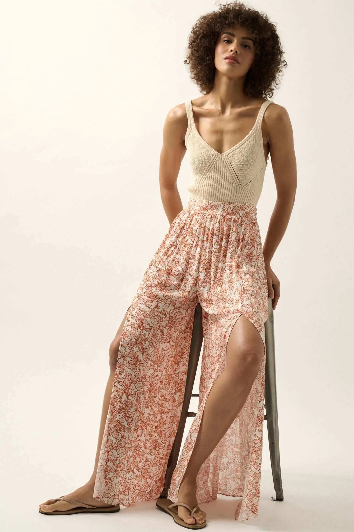 THE MONACO SPLIT PANT