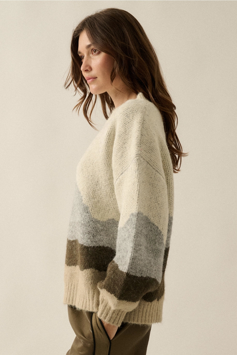 THE CREWNECK LANDSCAPE SWEATER