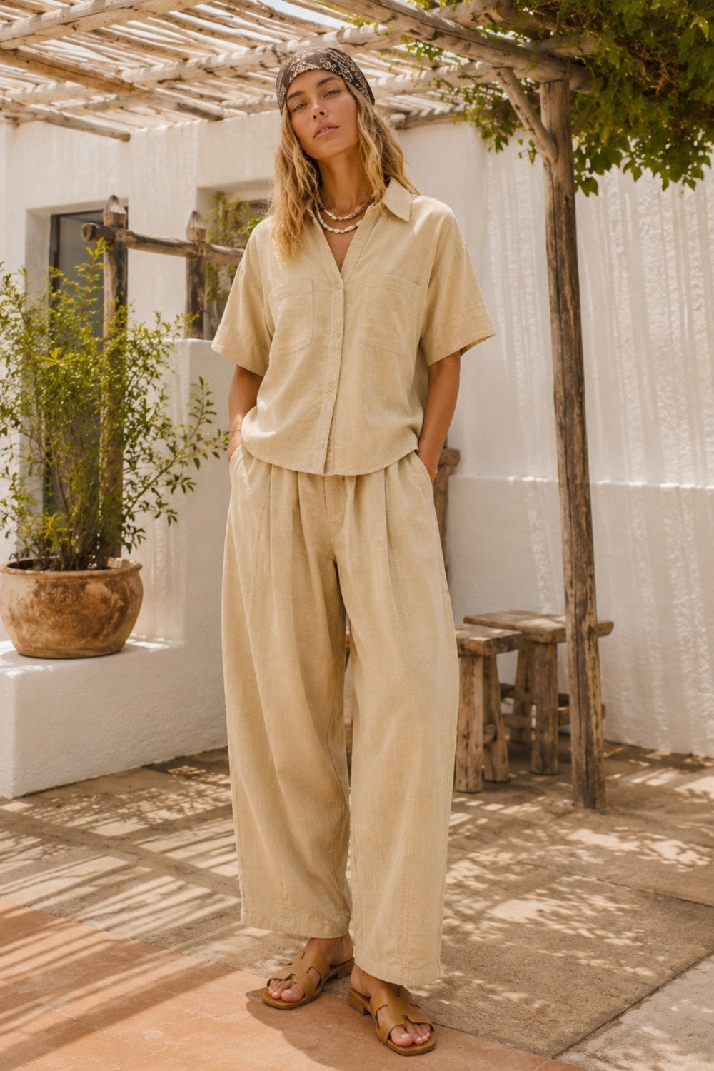THE SEABROOK TOP | BEIGE