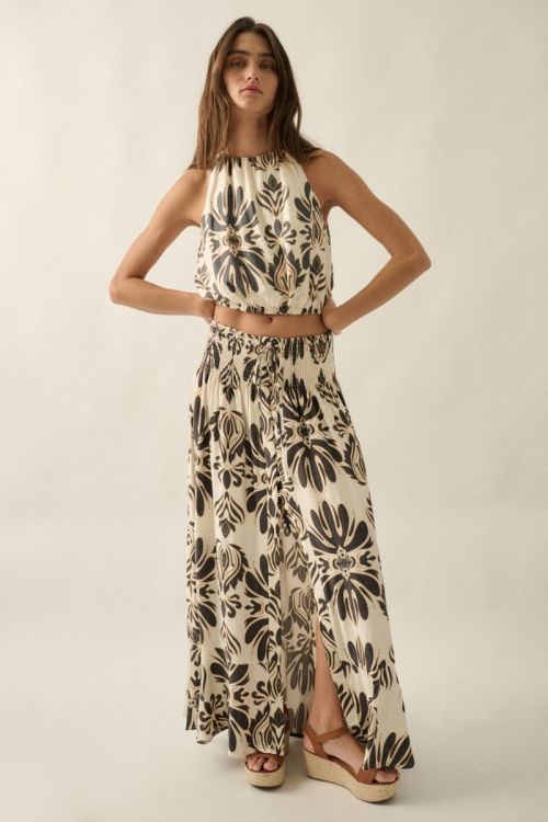 THE SANTA BARBARA MAXI SKIRT