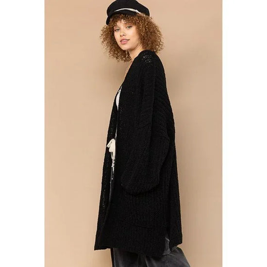 DROP SHOULDER CARDIGAN BY POL - NEW COLOR