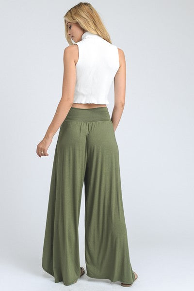 THE TULIP PANT- OLIVE