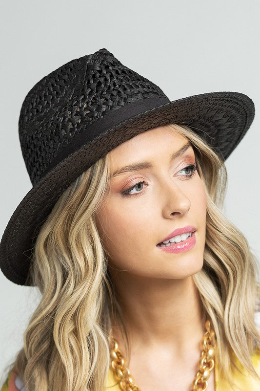 BOHO CHIC SUMMER PANAMA HAT