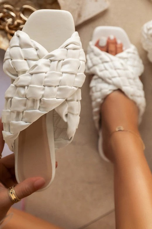 THE MARILYN SANDAL - WHITE