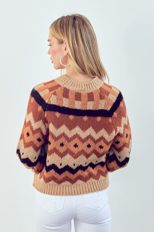 GEO PULLOVER SWEATER
