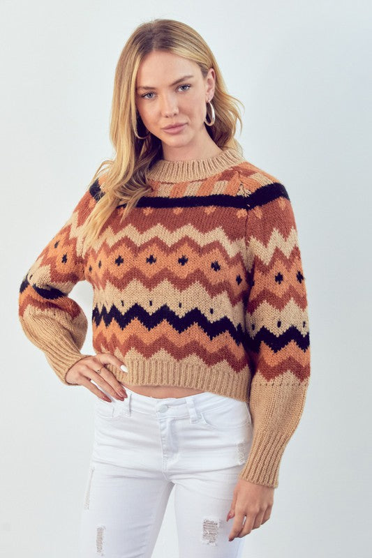 GEO PULLOVER SWEATER