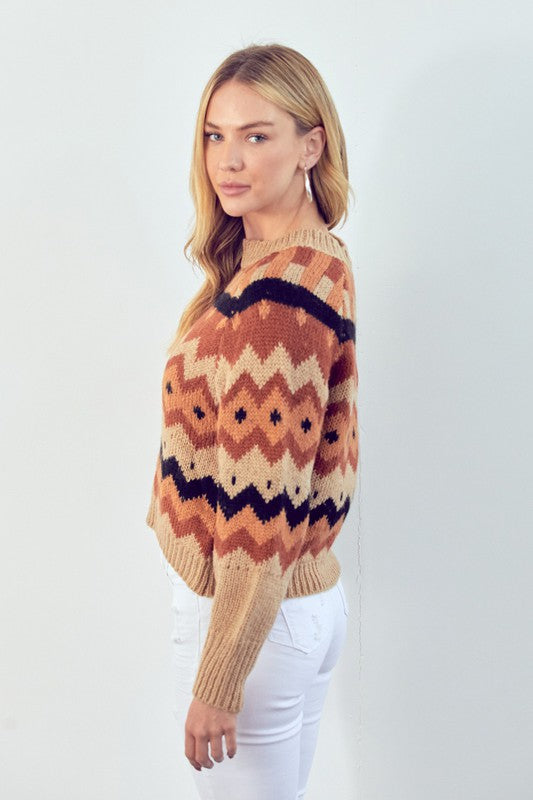 GEO PULLOVER SWEATER