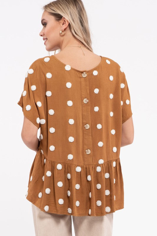 TEXTURED DOT TOP