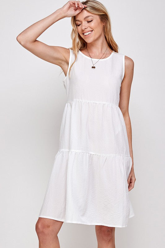 TIERED CASUAL DRESS