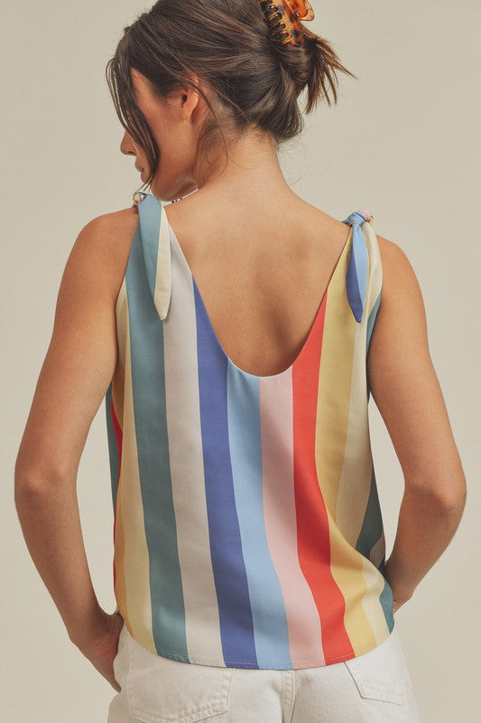 MILTI COLORED TANK TOP