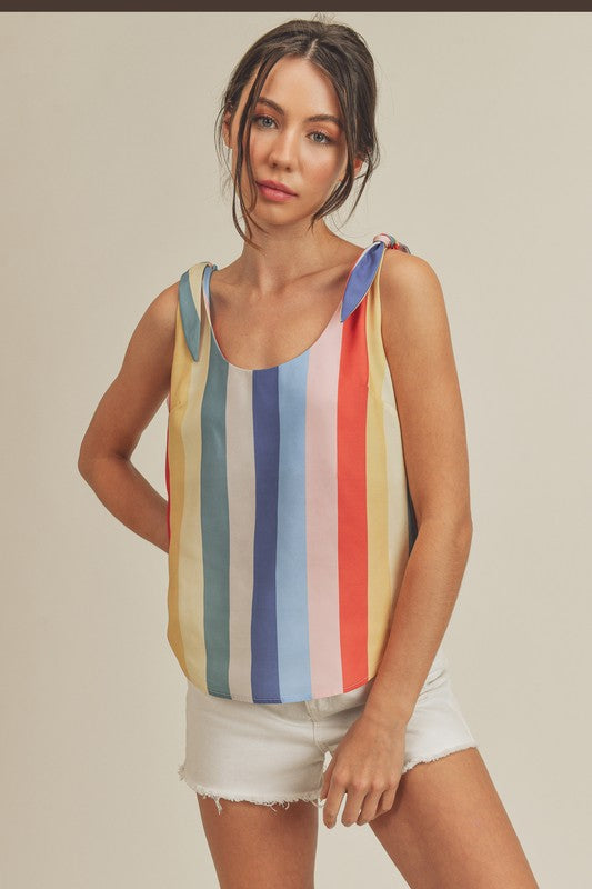 MILTI COLORED TANK TOP