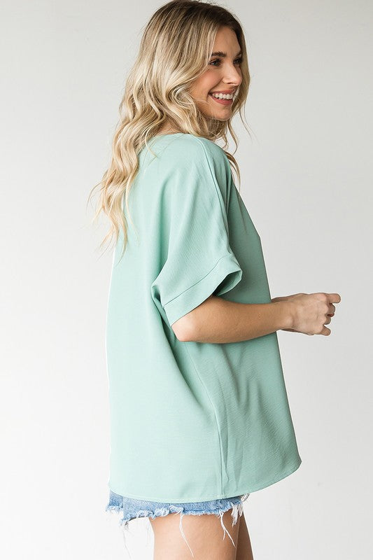 THE COLOR BLOCK TOP
