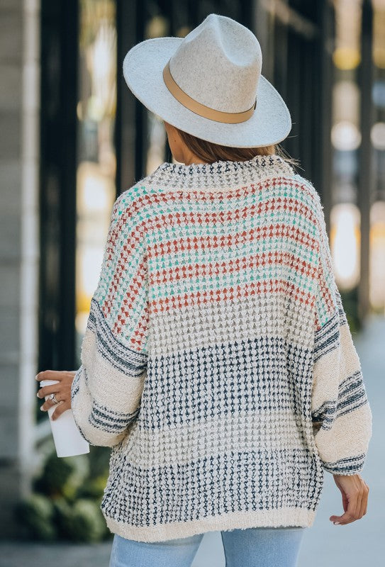 MUST HAVE V-NECK SWEATER TOP