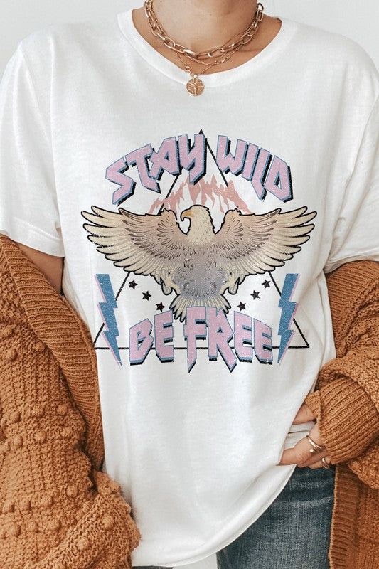 STAY WILD GRAPHIC TEE