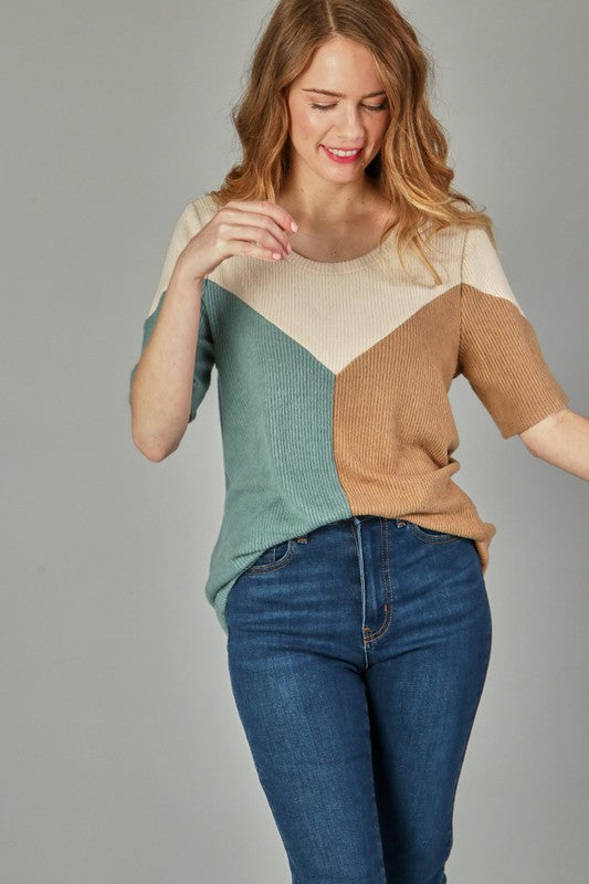 ALL FOR FUN TOP - TEAL