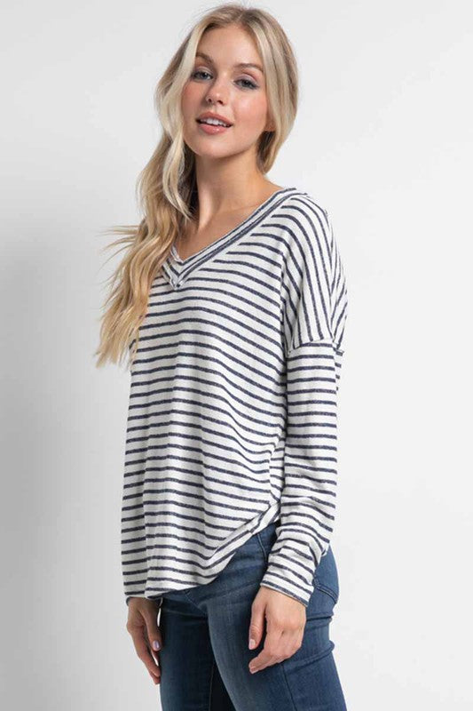 PERFECT FOR FALL STRIPED TOP