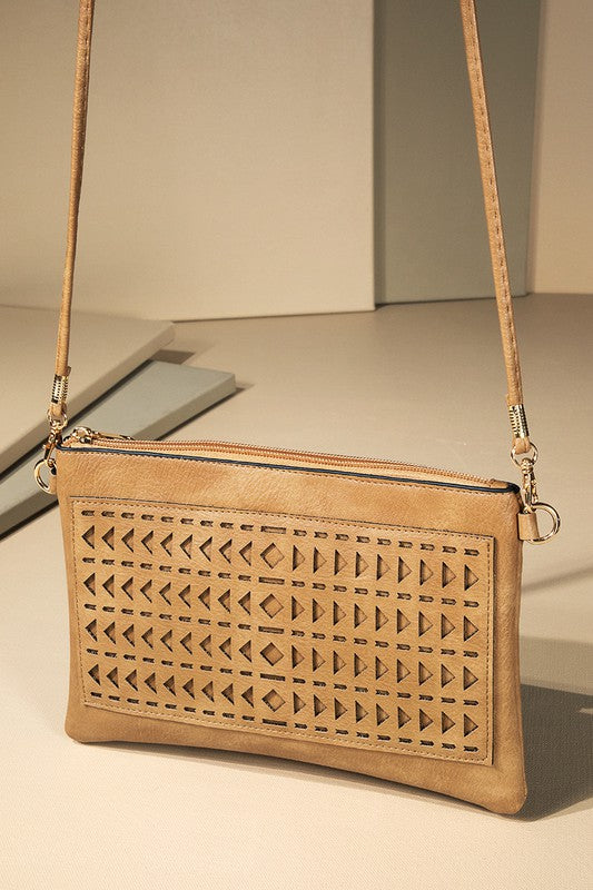 ARROW CUT BOHO CROSSBODY