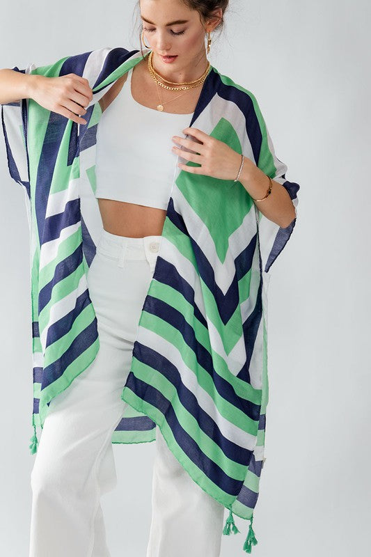 SYDNEY WILLOW STRIPED KIMONO