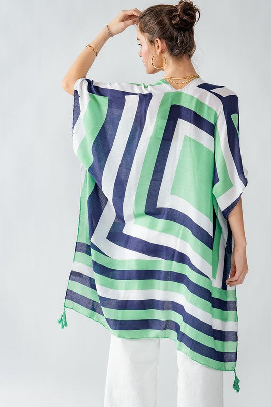 SYDNEY WILLOW STRIPED KIMONO